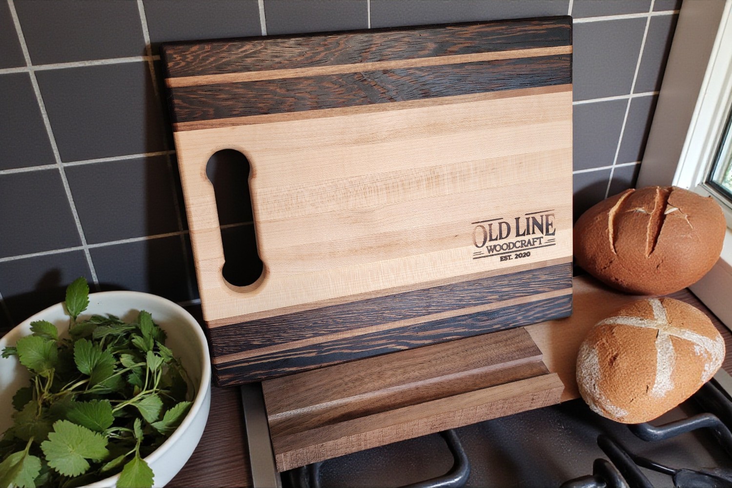 Original Maple & Wenge Prep Board (#045)