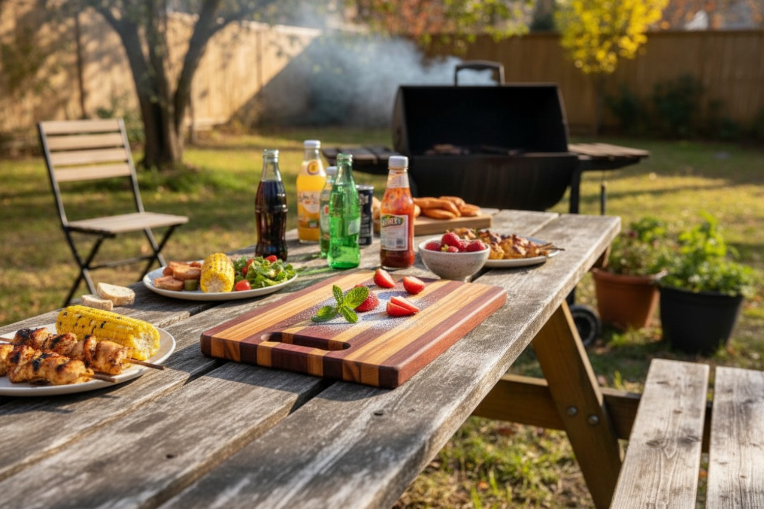 Canarywood w/ Padauk & Purpleheart (#080)