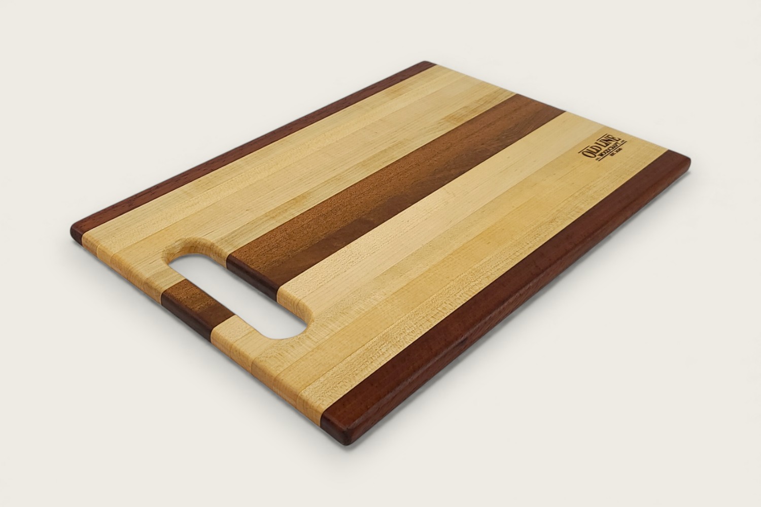 Mahogany-Accented Maple Chef Board (#240)