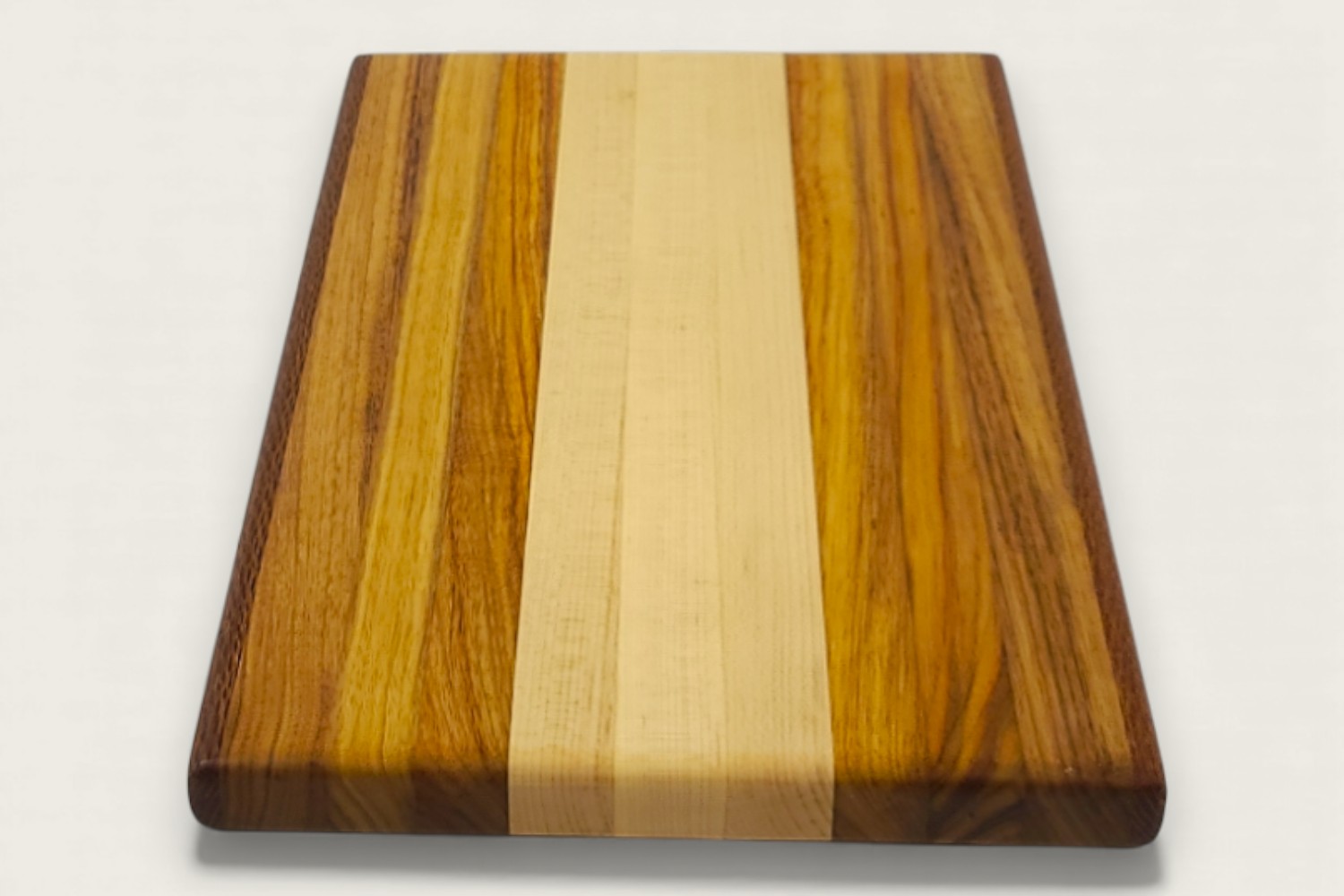 Pro Series Board in Canarywood with edge grain, horizontal pattern, rectangle shape, and tung oil finish.