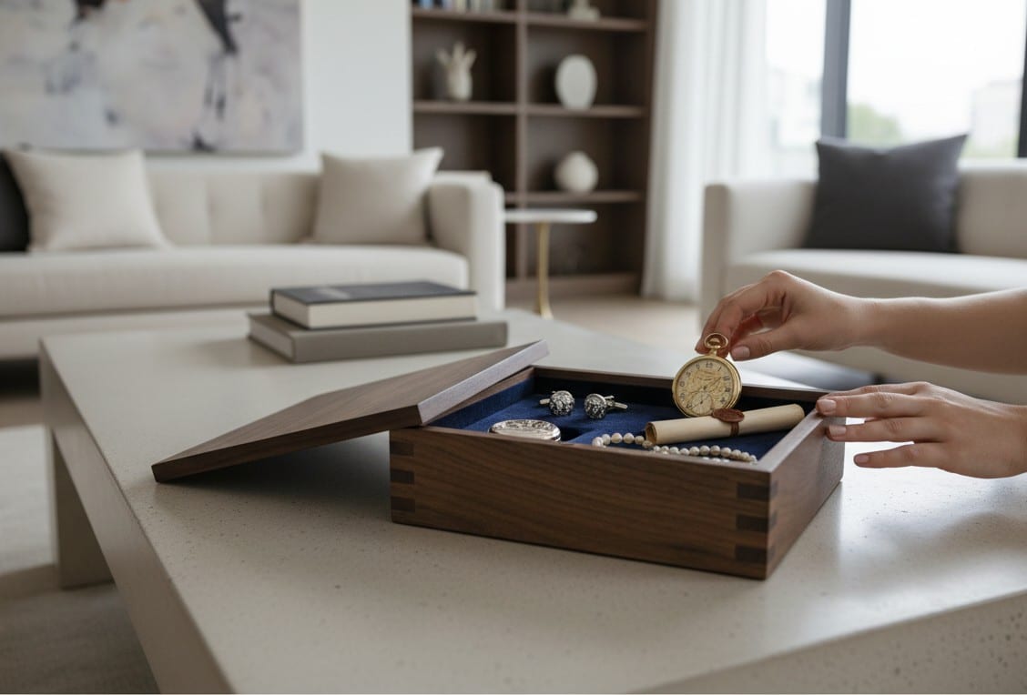 Timeless Walnut Keepsake Box Design