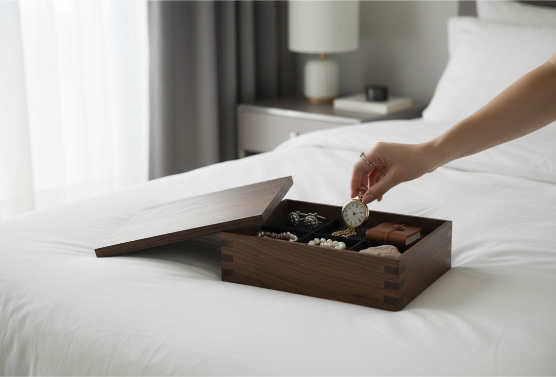 Walnut Keepsake Gift Solution