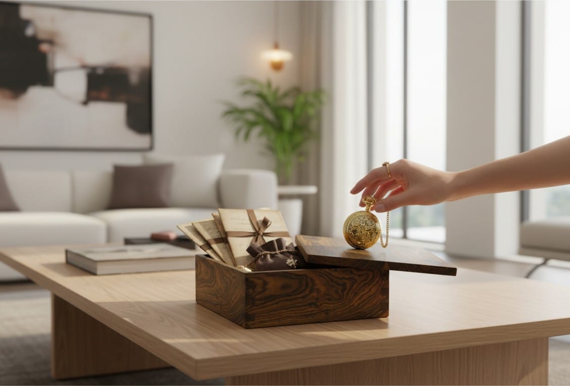 Bocote Keepsake Box with Stunning Grain