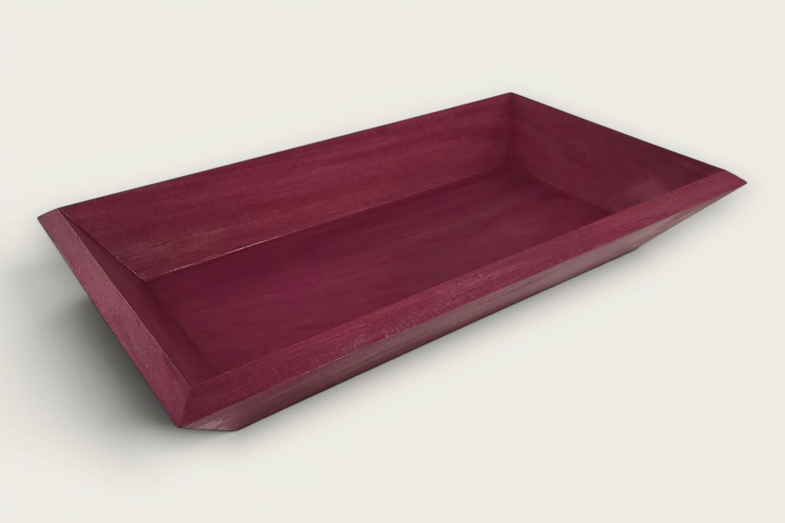 Handcrafted Purpleheart Decorative Bowl (#495)
