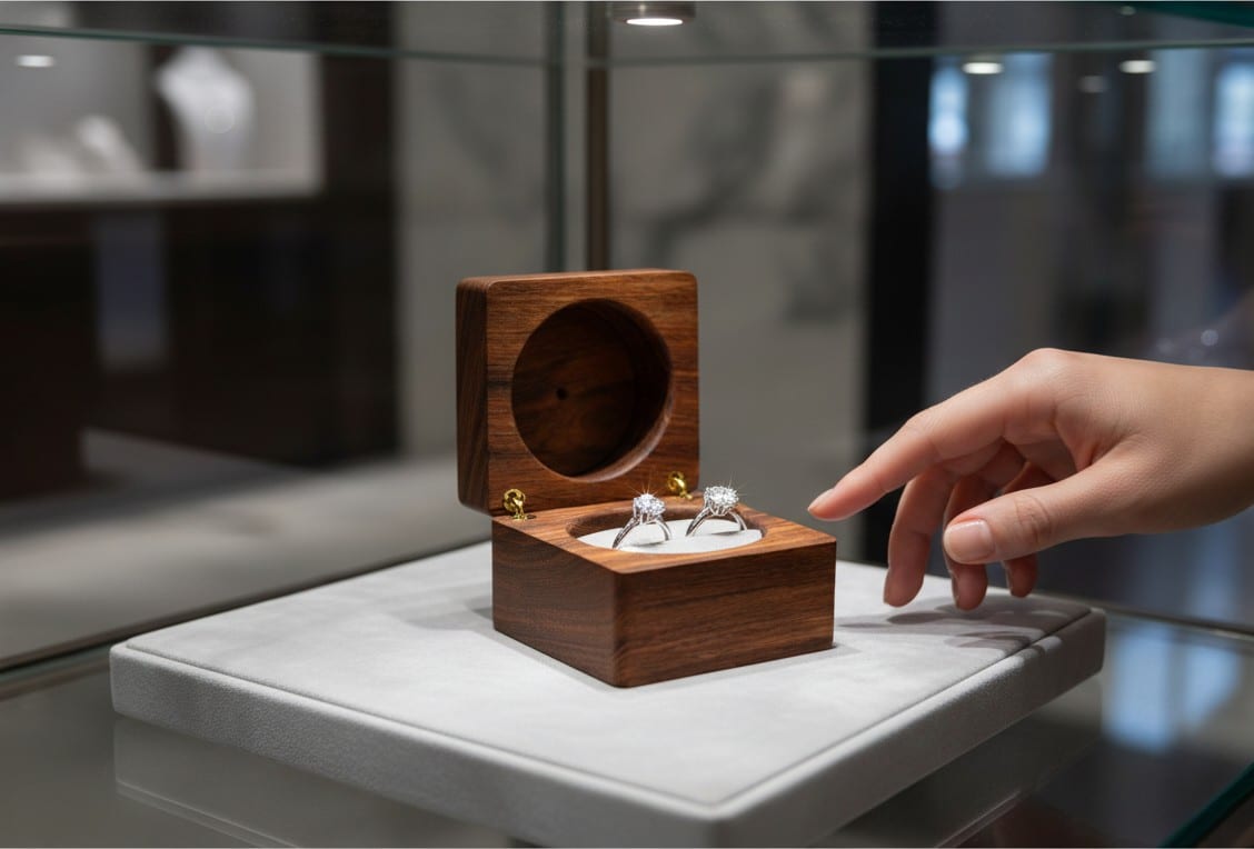 Handcrafted Rosewood Presentation Box