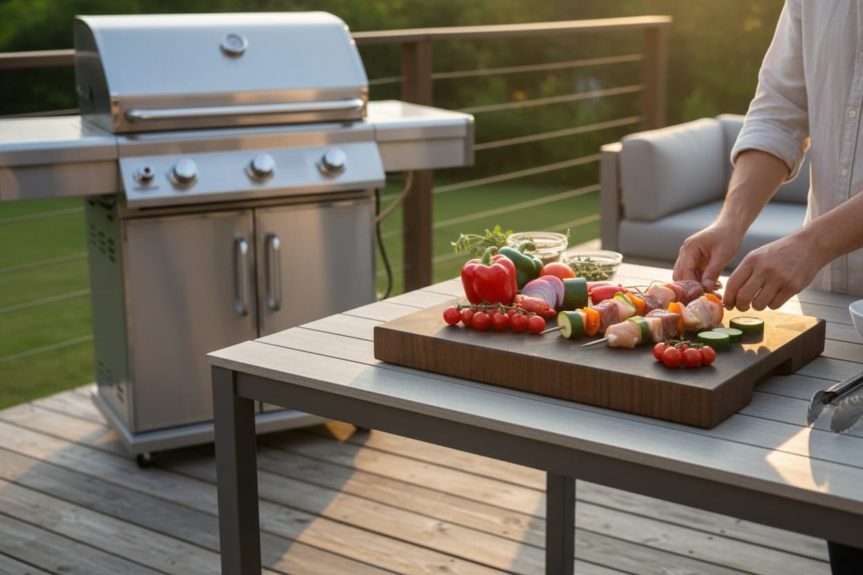 Grillside Walnut End‑Grain Block