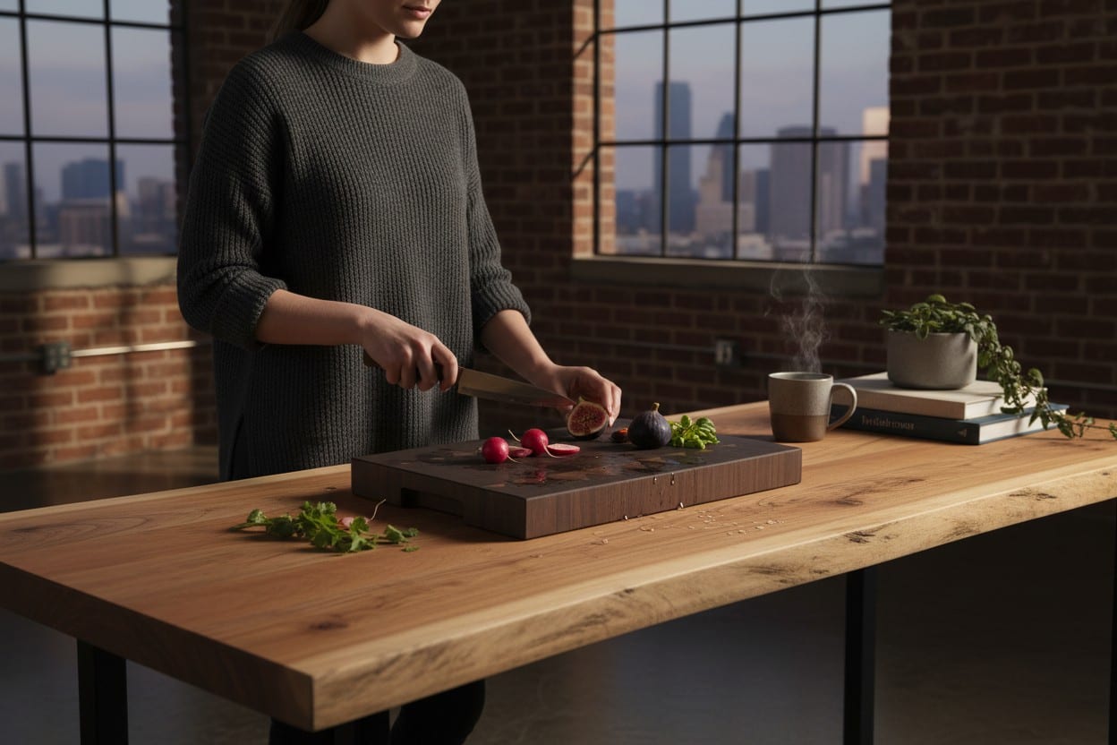 Loft-Ready Butcher Board