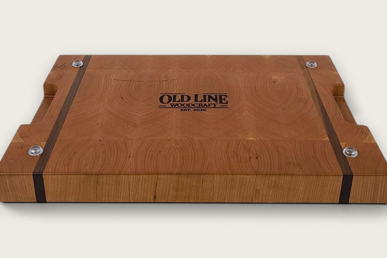 Charred Cherry & Walnut Chopping Block Board