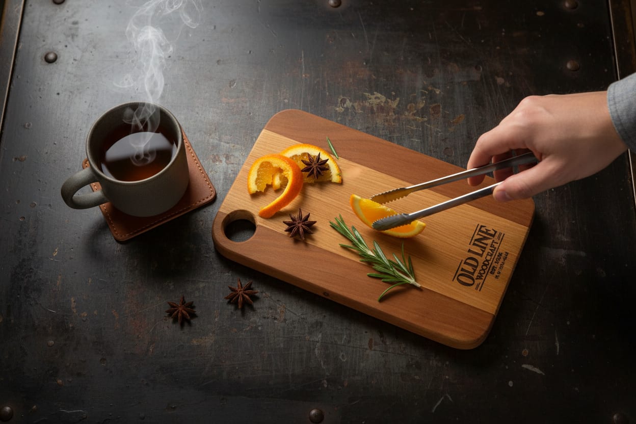 Cozy Garnish Station