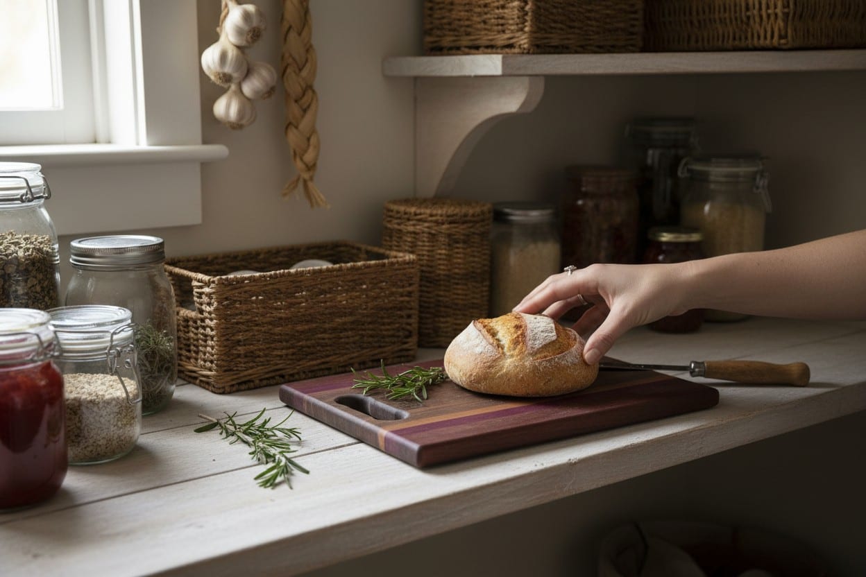 Striped Walnut Pantry Companion