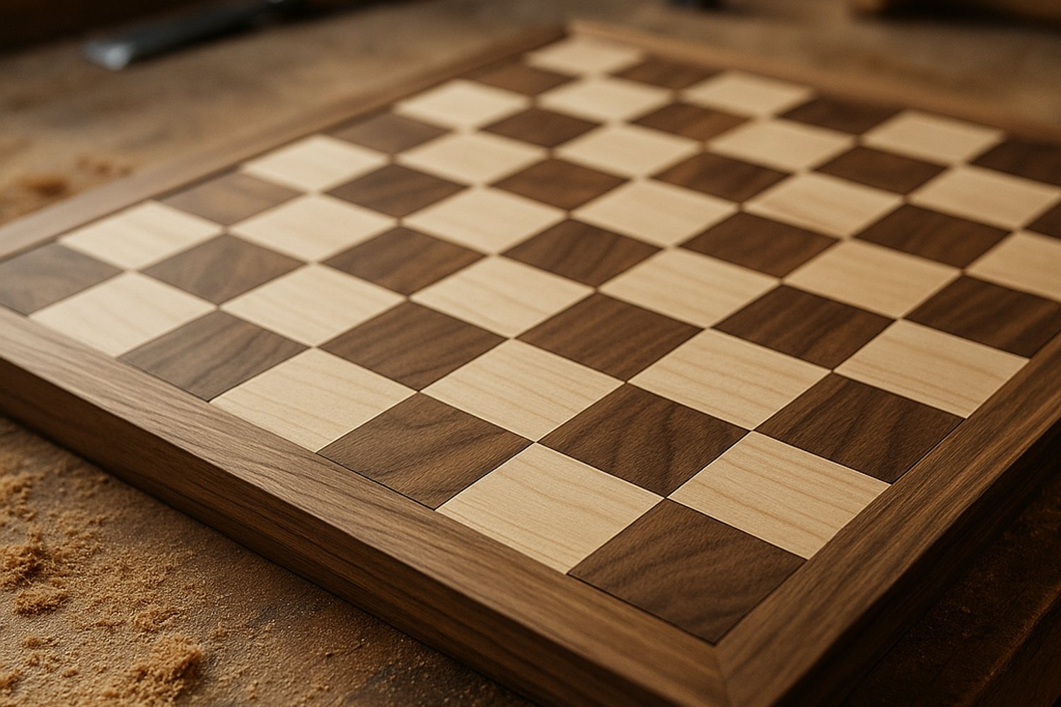 Chessboard Grain Orientation: How Wood Direction Shapes Play