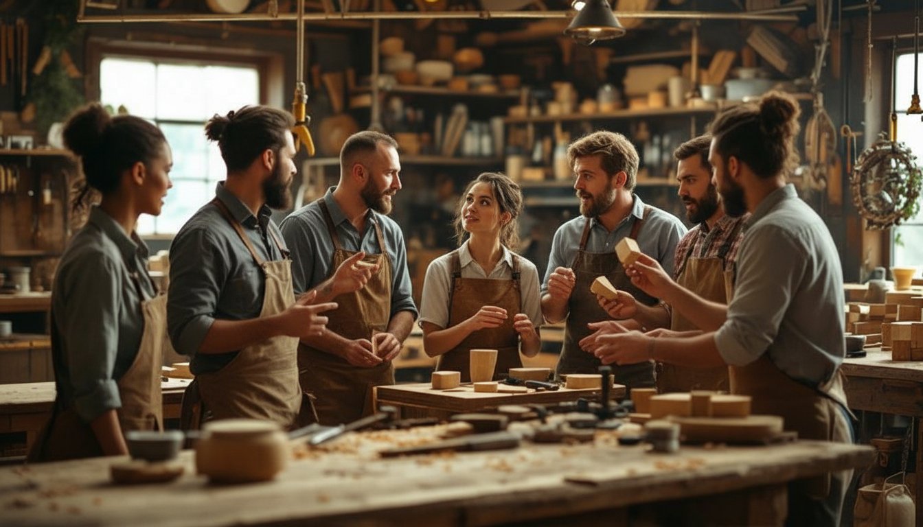 Woodworking workshop